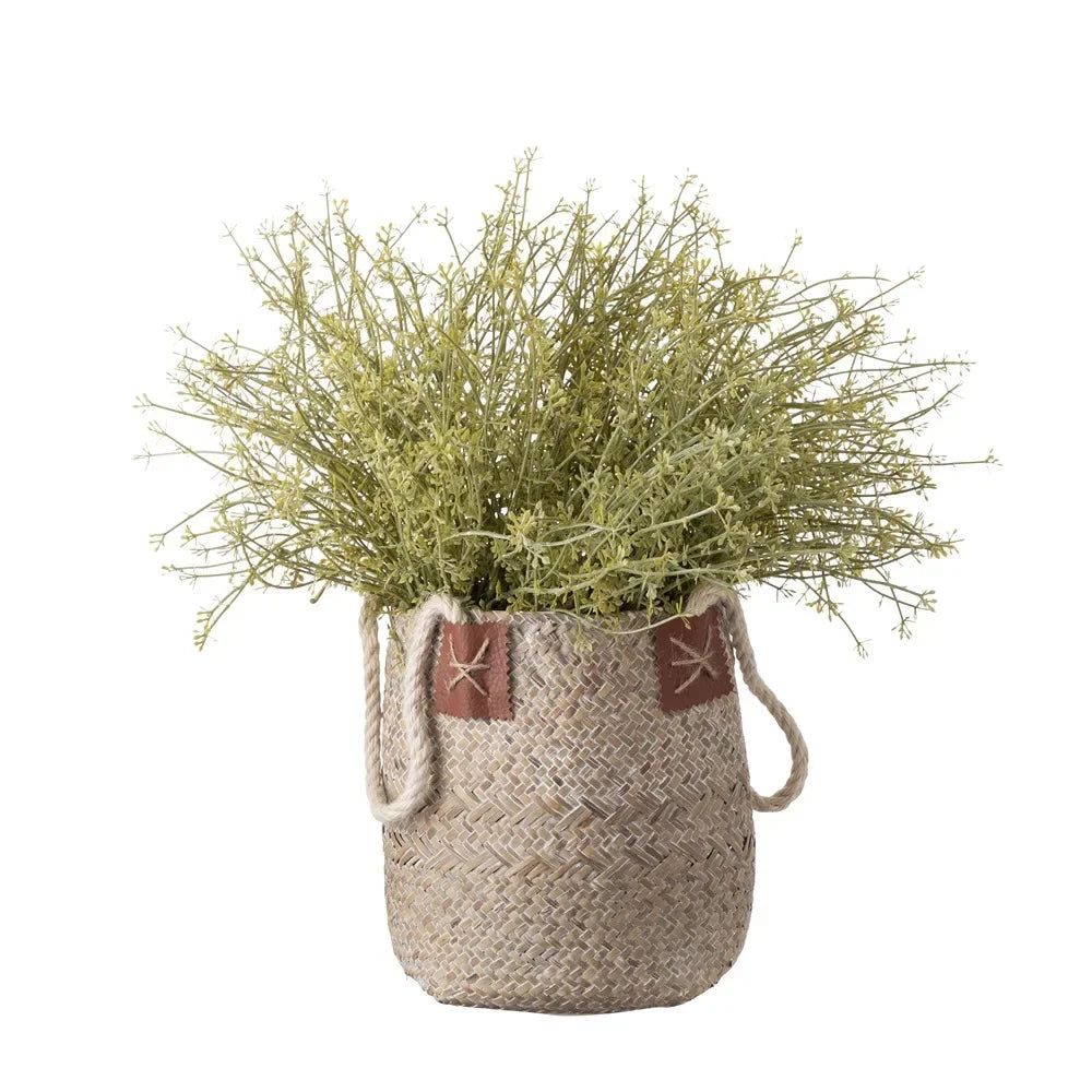 Elegant Artificial Chestnut Grass Bouquet – Timeless Beauty for Any Occasion